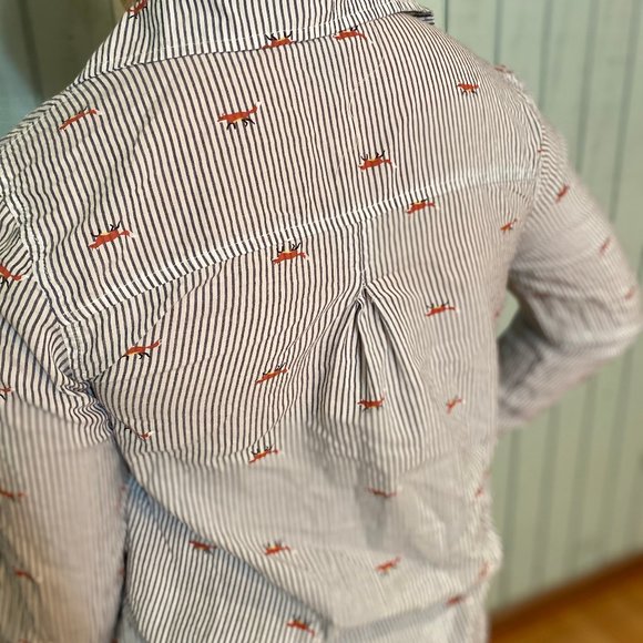 Cute Fox button up - Picture 1 of 2